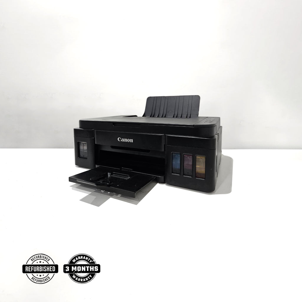 Canon Pixma G3000 Wi-Fi Ink Tank All-in-One Printer – Refurbished