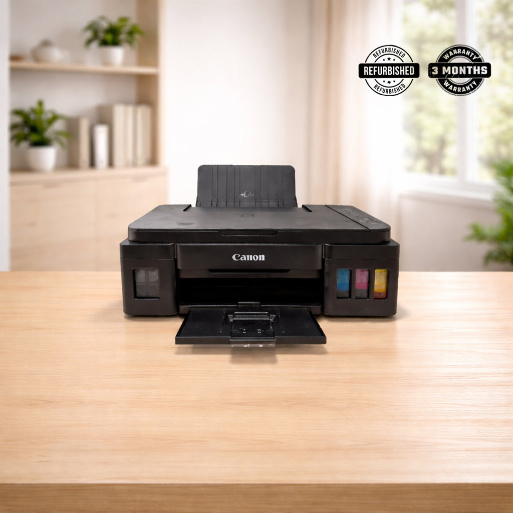 Canon Pixma G3000 Wi-Fi Ink Tank All-in-One Printer – Refurbished