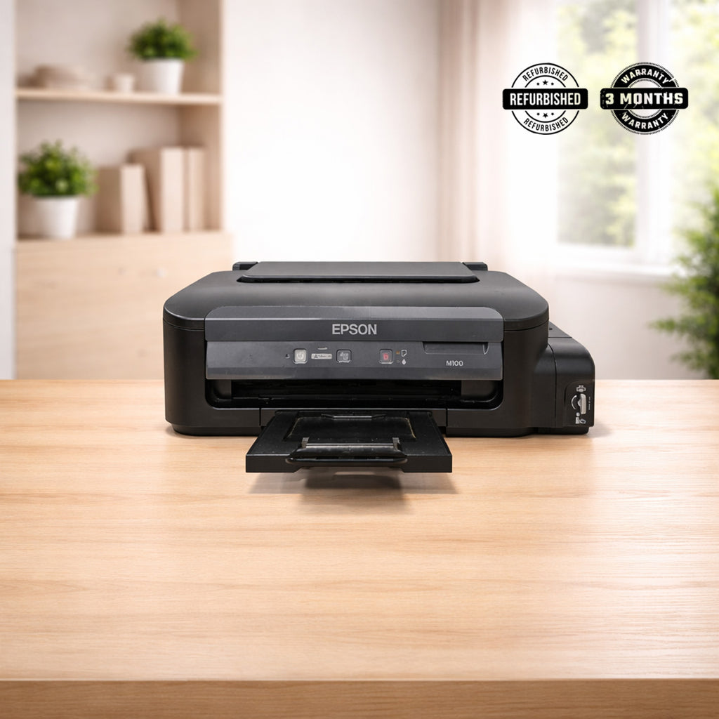 Epson EcoTank M100 Monochrome Inkjet Printer – Refurbished