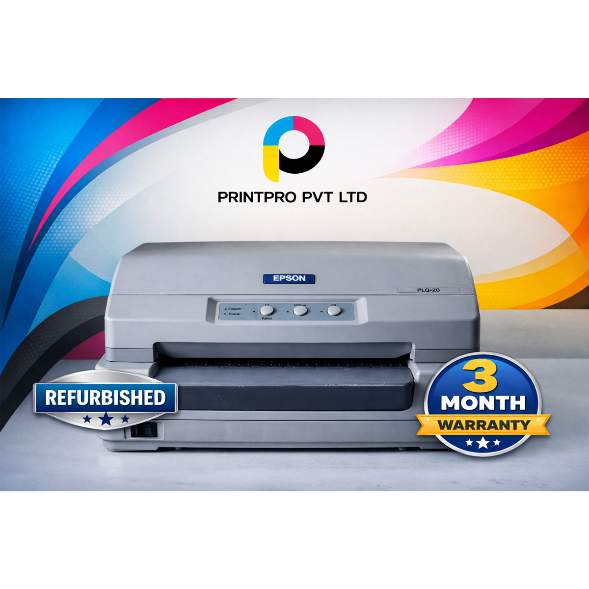 Epson PLQ-20 Passbook & Dot Matrix Printer – Refurbished