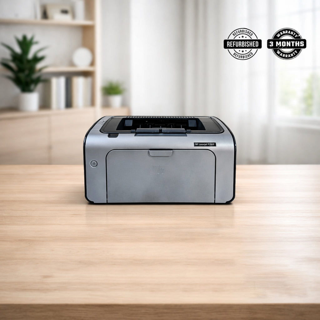 HP LaserJet 1007 Monochrome Laser Printer – Refurbished